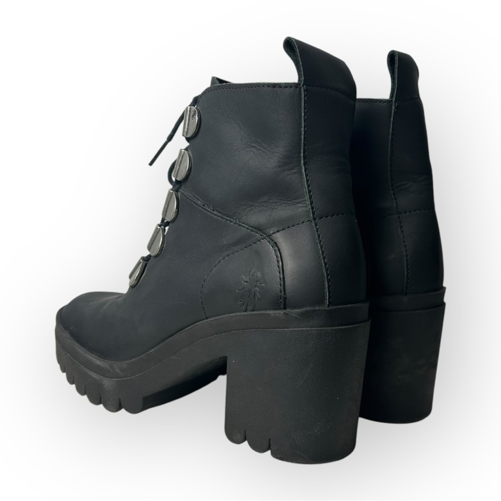 Fly London Black Tapa Ankle Boots 38 - Picture 6 of 14